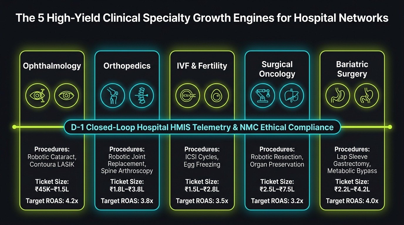 Clinical specialty growth